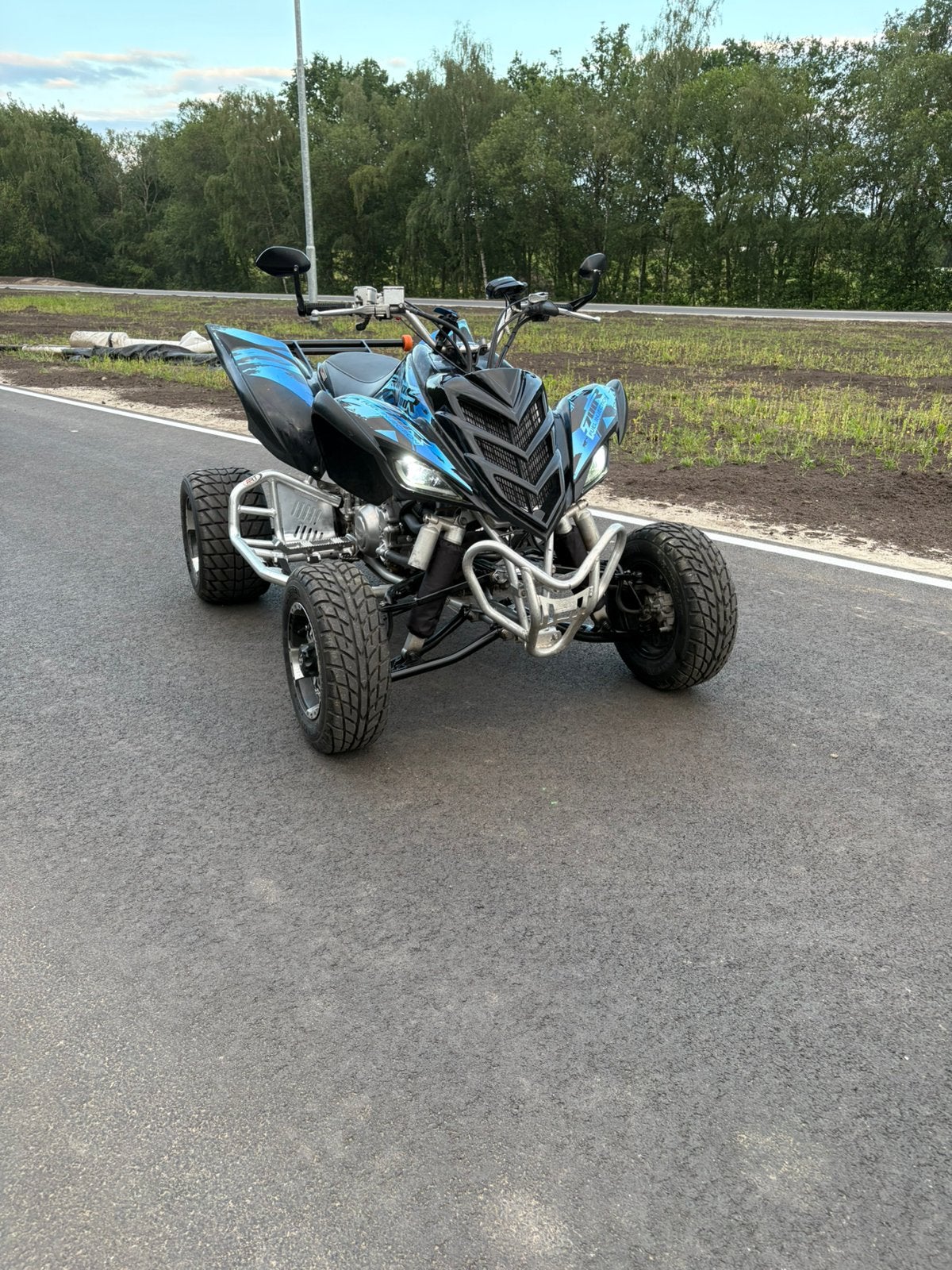 Raptor 700r met nieuw motorblok