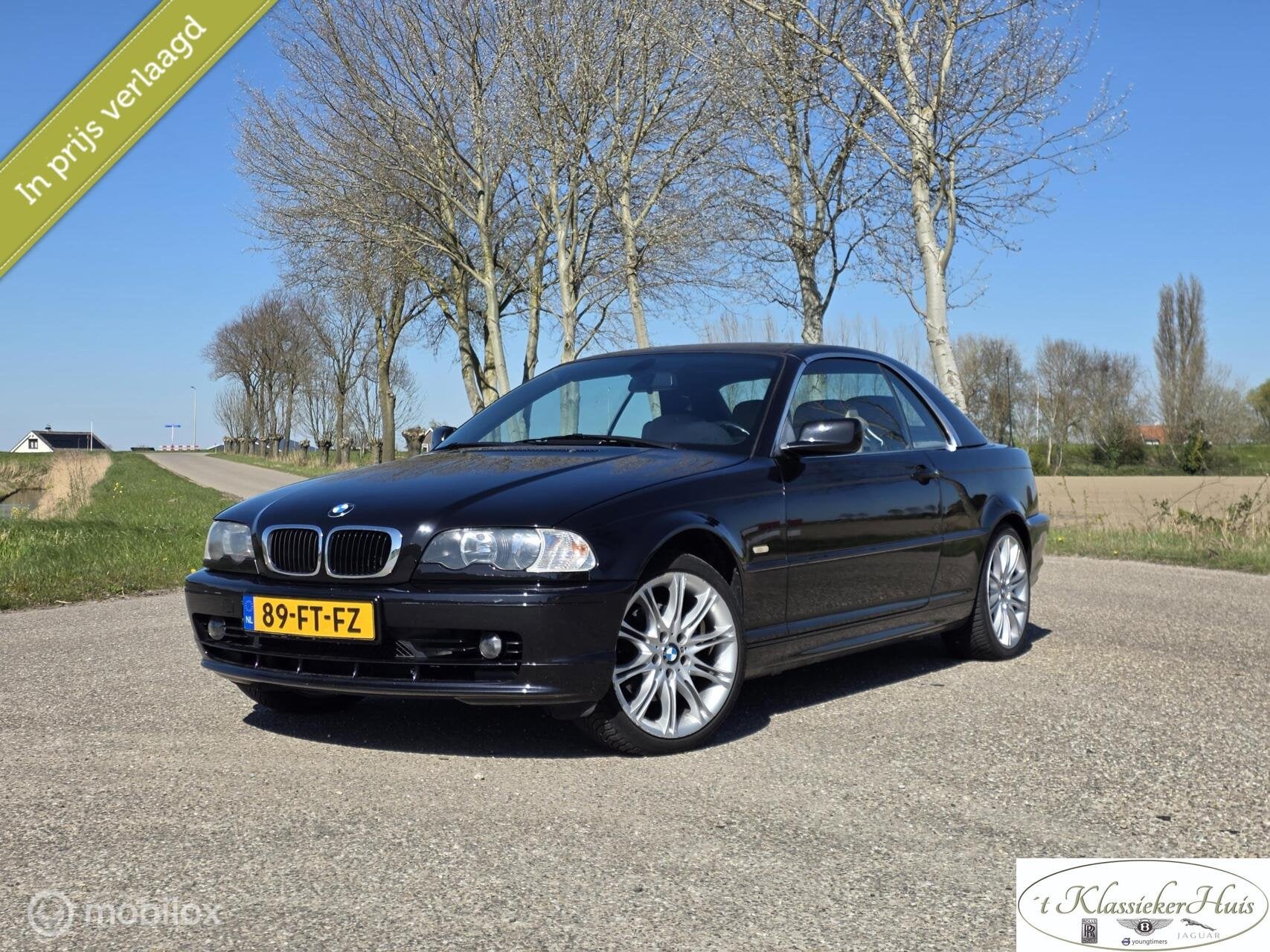 BMW Cabrio 323Ci aut. Executive zomer aanbieding!, Automaat, Achterwielaandrijving, Gebruikt, 2494 cc