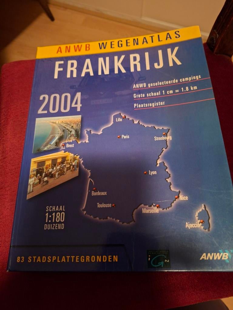 Frankrijk, Ophalen of Verzenden, 2000 tot heden, Frankrijk, Landkaart