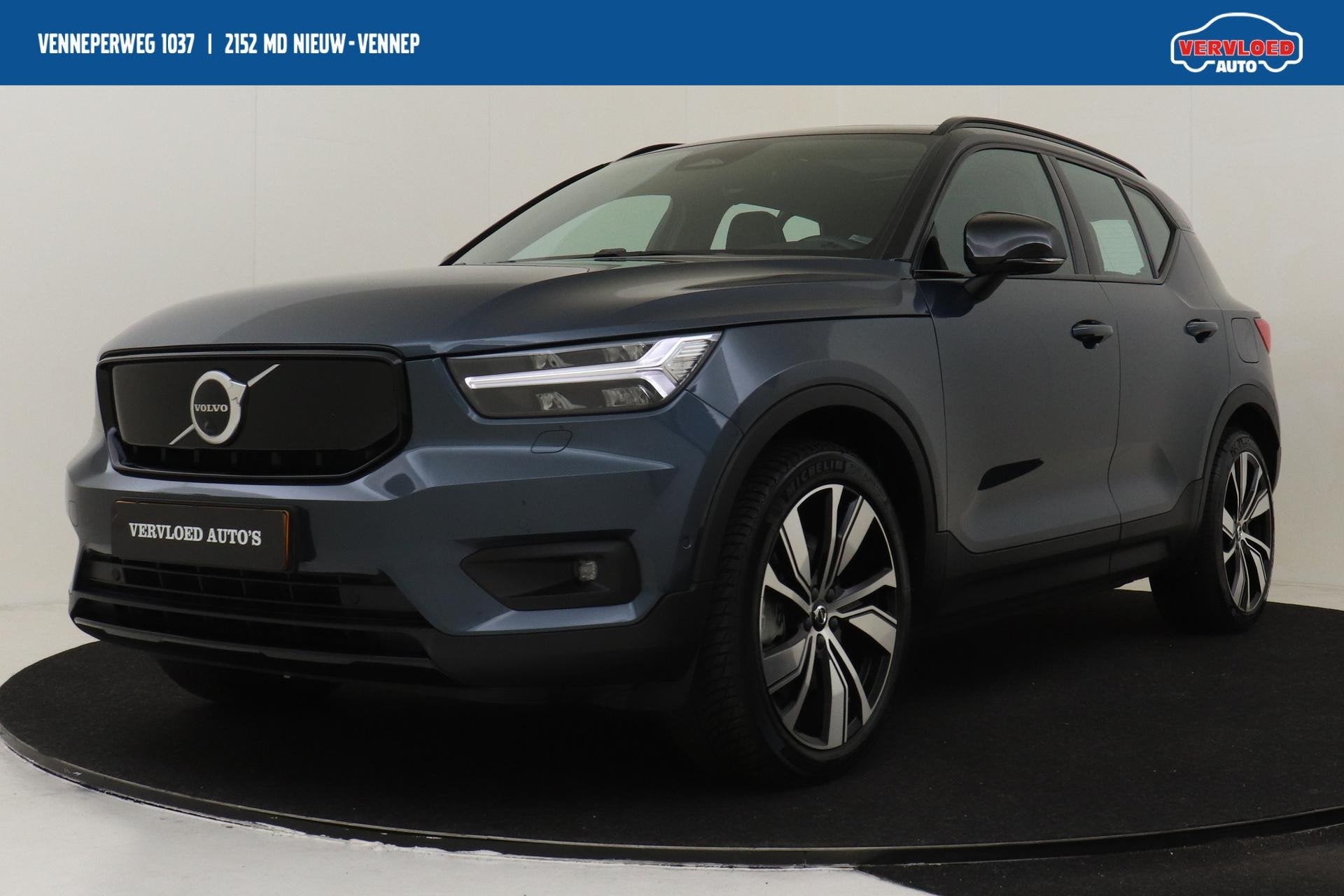 Volvo XC40 RECHARGE TWIN PRO -PANO.DAK|HARMAN/KARDON|360CA, Auto's, 34 min, Gebruikt, Blauw, Origineel Nederlands