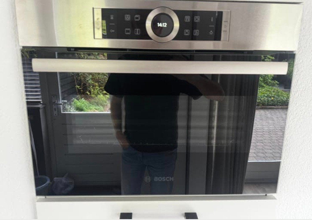 Bosch inbouw oven met pyrolyse., Witgoed en Apparatuur, Ophalen, Hete lucht, Bosch, Zo goed als nieuw