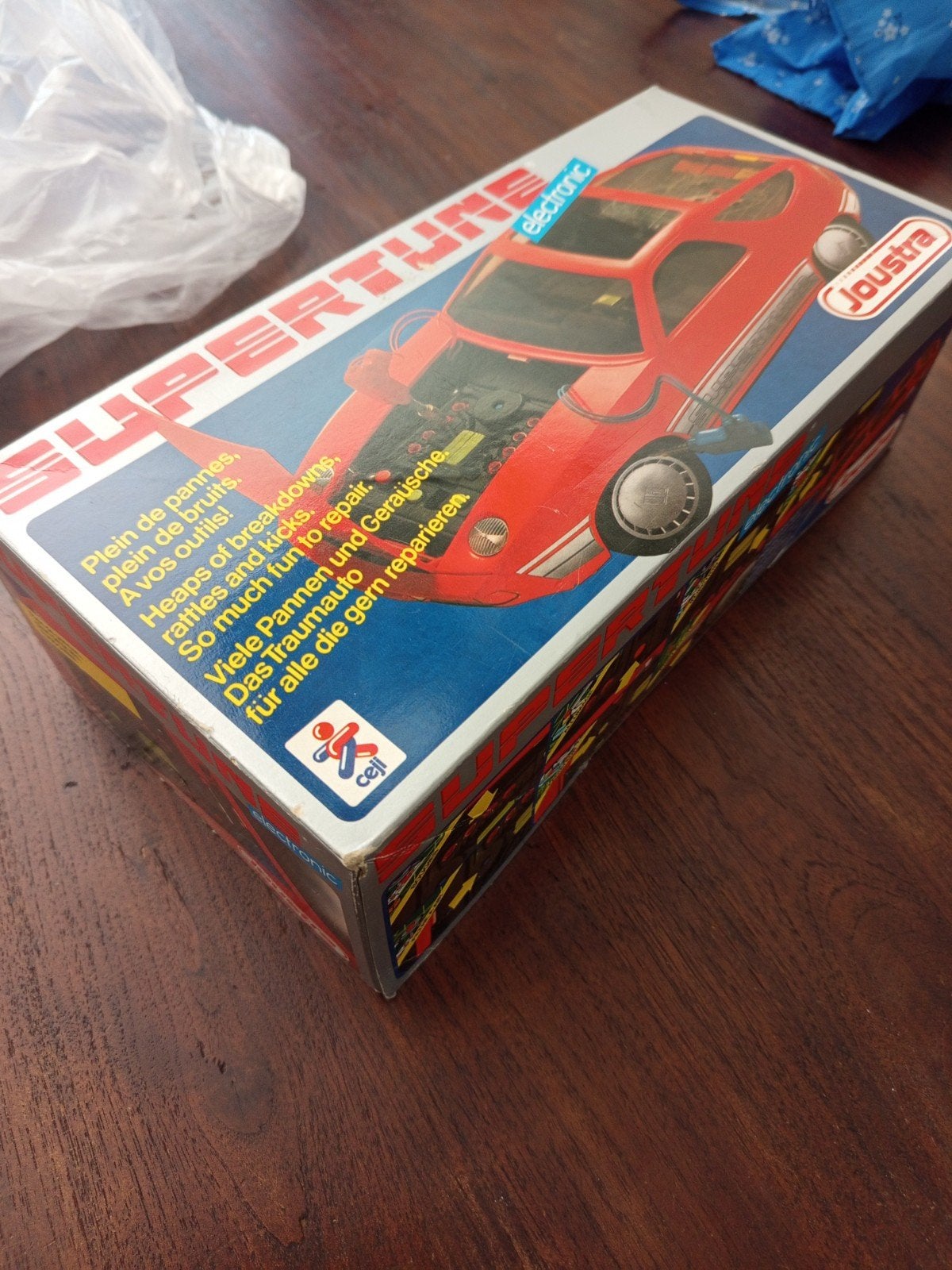 Porsche 928 joustra, Antiek en Kunst, Antiek | Speelgoed, Ophalen of Verzenden