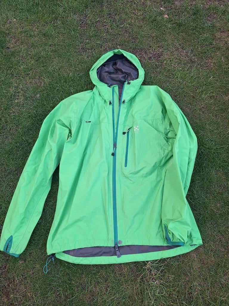 Haglofs Gore-tex Paclite Shell Jas XL - Lichtgewicht Groen, Sport en Fitness, Bergsport en Wandelen, Nieuw, Kleding, Ophalen of Verzenden