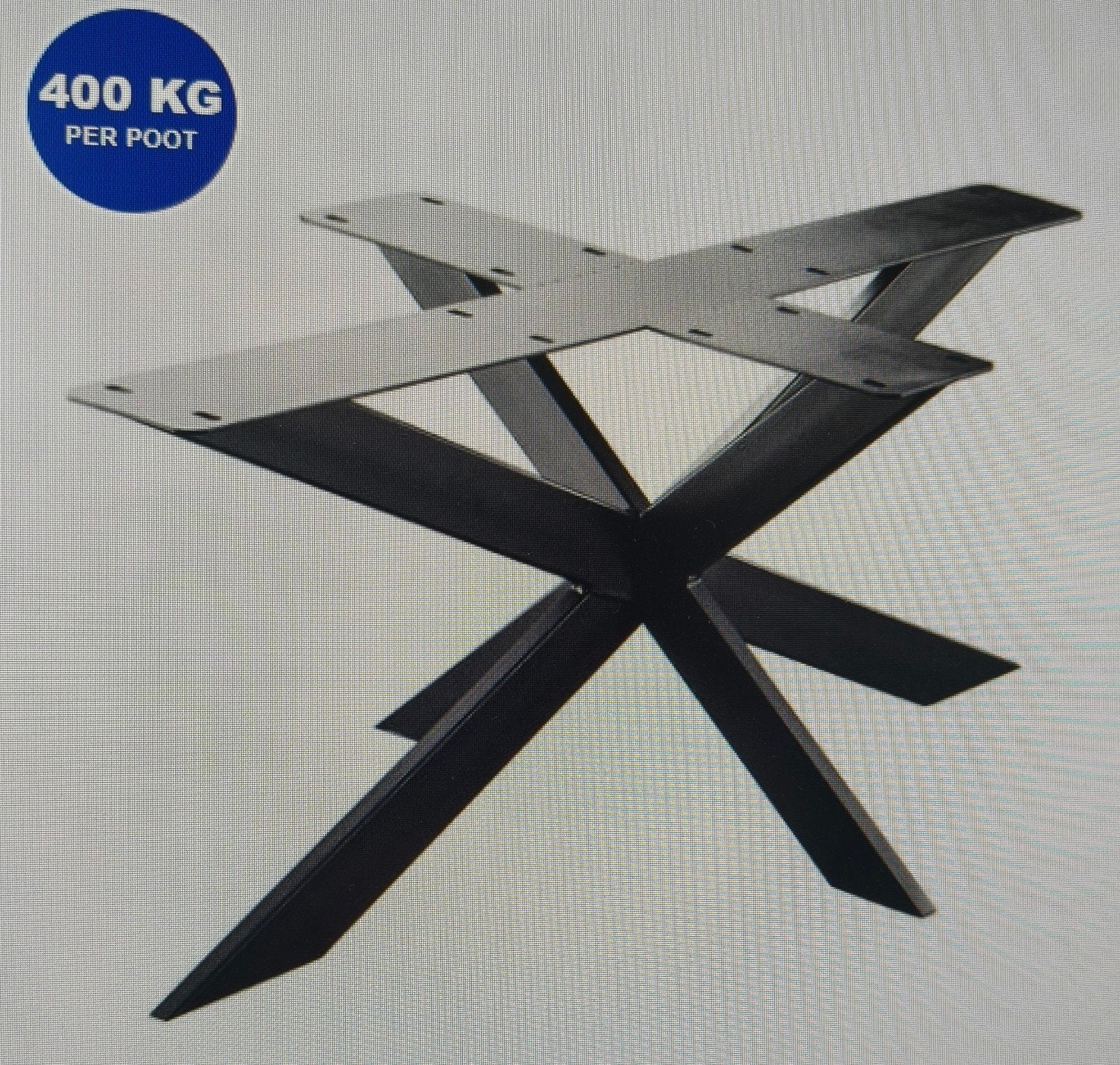 Stalen Matrix Spinpoot., Ophalen, Nieuw, Rond, Minder dan 50 cm