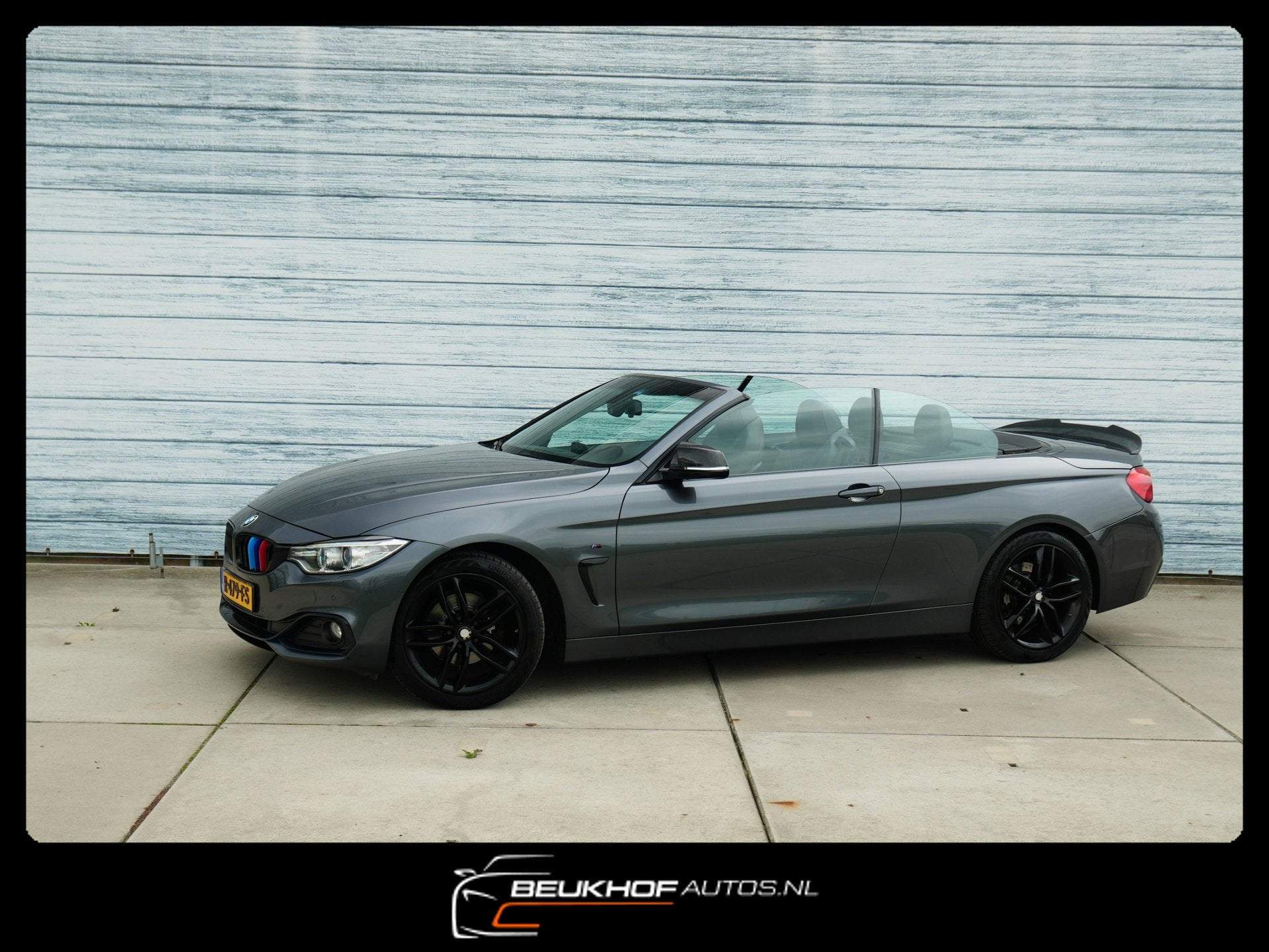 BMW 4-serie Cabrio 420i High Executive Hardtop Leer Trekhaak, Auto's, Automaat, Achterwielaandrijving, Gebruikt, Cabriolet