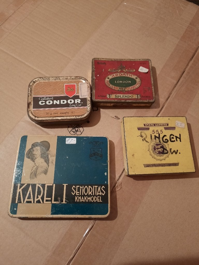 Verzamelblik divers klein, Verzamelen, Blikken, Ophalen of Verzenden, Gebruikt, Overige, Overige merken