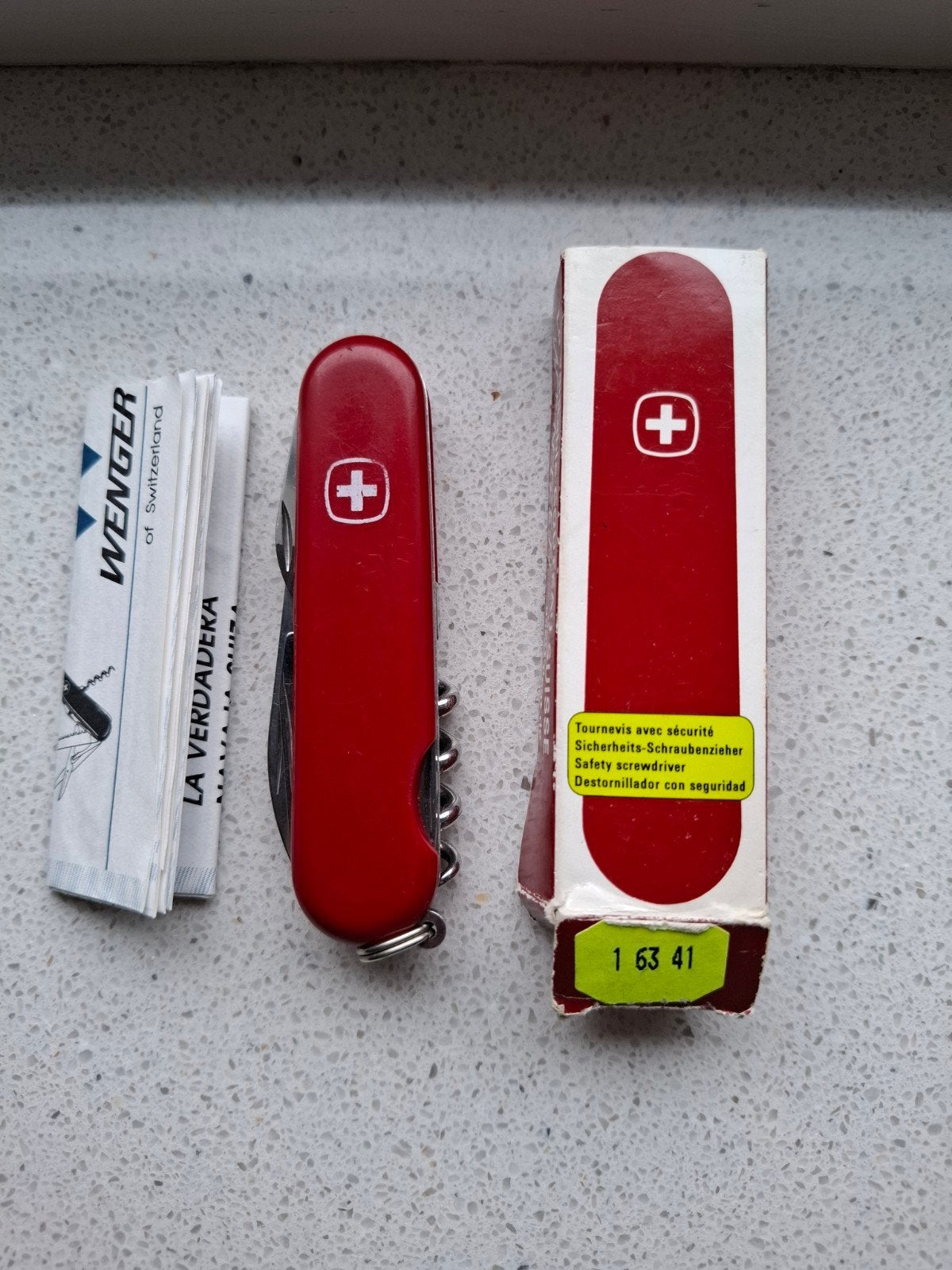 Wenger mes zakmes Victorinox, Ophalen of Verzenden, Gebruikt