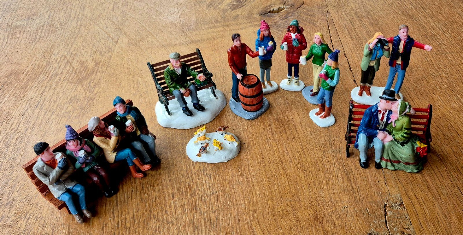Prachtige Lemax figuren, Diversen, Ophalen of Verzenden, Zo goed als nieuw