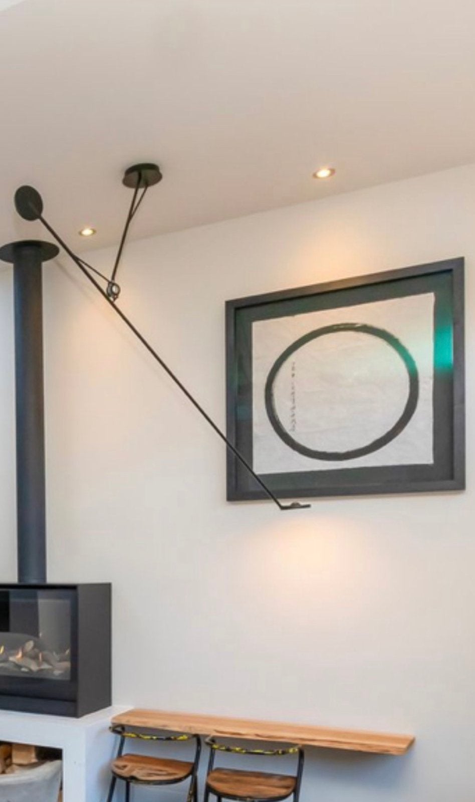 DCW Editions AARO Plafondlamp Zwart, Ophalen, Zo goed als nieuw