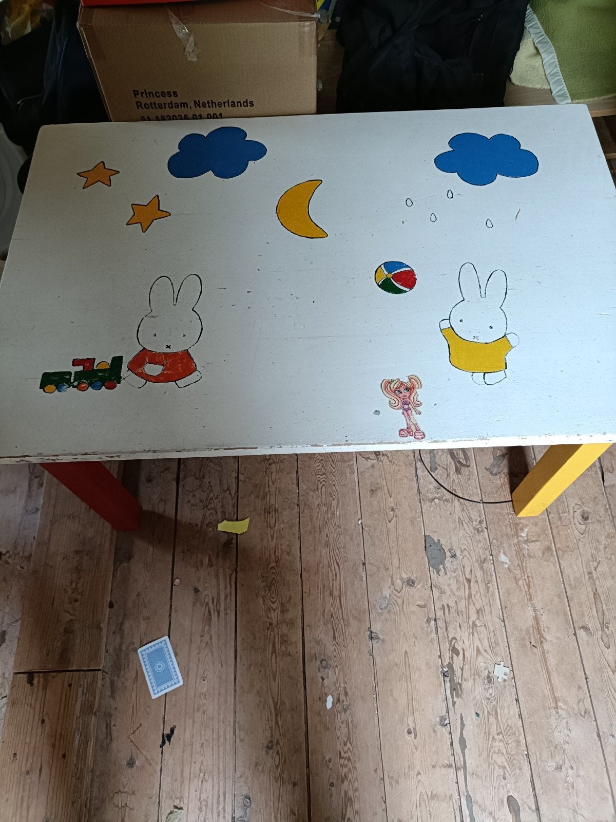 Vintage Nijntje kindertafel - Gebruikt, Ophalen, Gebruikt, Tafel(s)