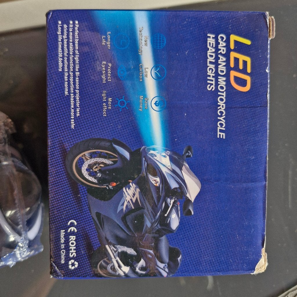 Nieuwe LED koplampen voor auto en motor, Ophalen of Verzenden, Nieuw