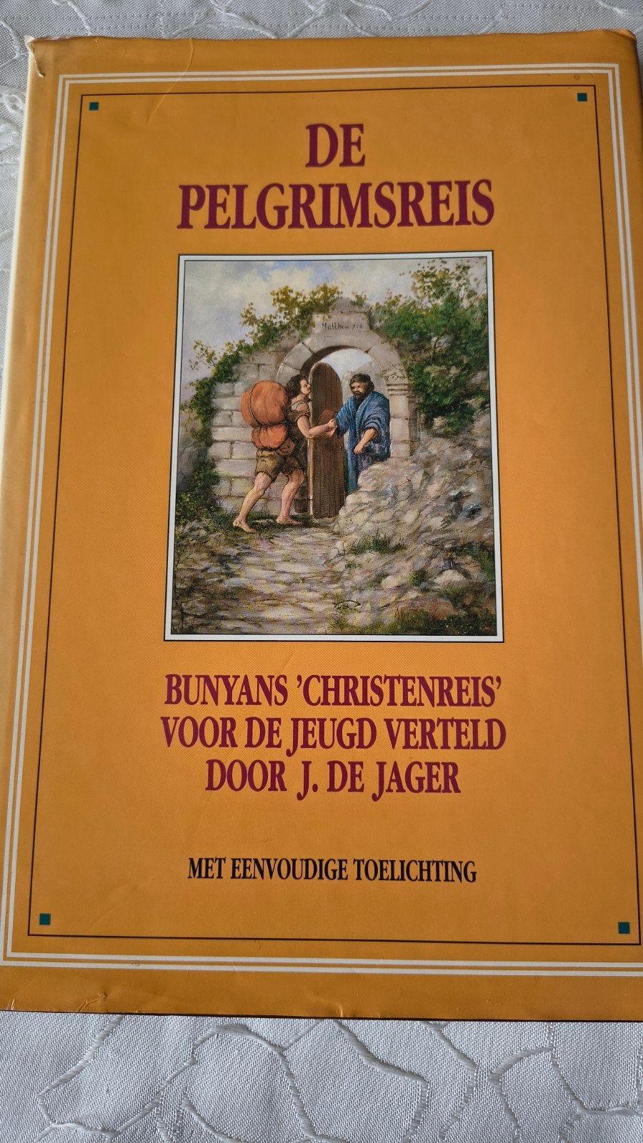 Jager - Pelgrimsreis bunyan's christenreis jeugd, Christendom | Protestants, Ophalen of Verzenden, Zo goed als nieuw, J de JagerJager