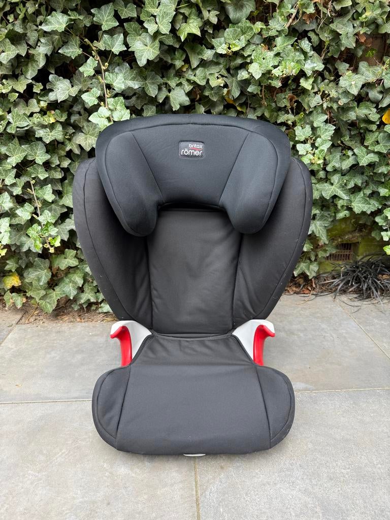Britax Römer Kid II autostoel - Zwart, Romer, Autogordel, 15 t/m 36 kg, Verstelbare rugleuning