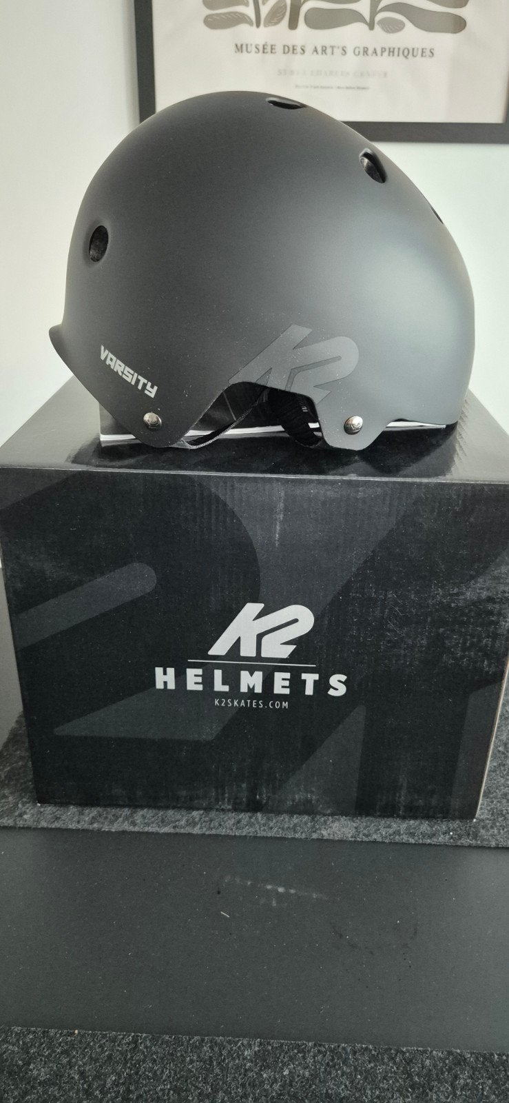 K2 Varsity Helm Zwart - Maat S (48-54 cm), Ophalen of Verzenden, Nieuw