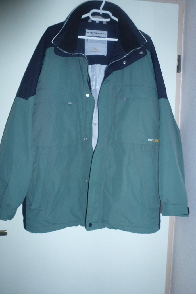 winterjas, Kleding | Dames, Maat 46/48 (XL) of groter, Zo goed als nieuw, Groen, Stonecare