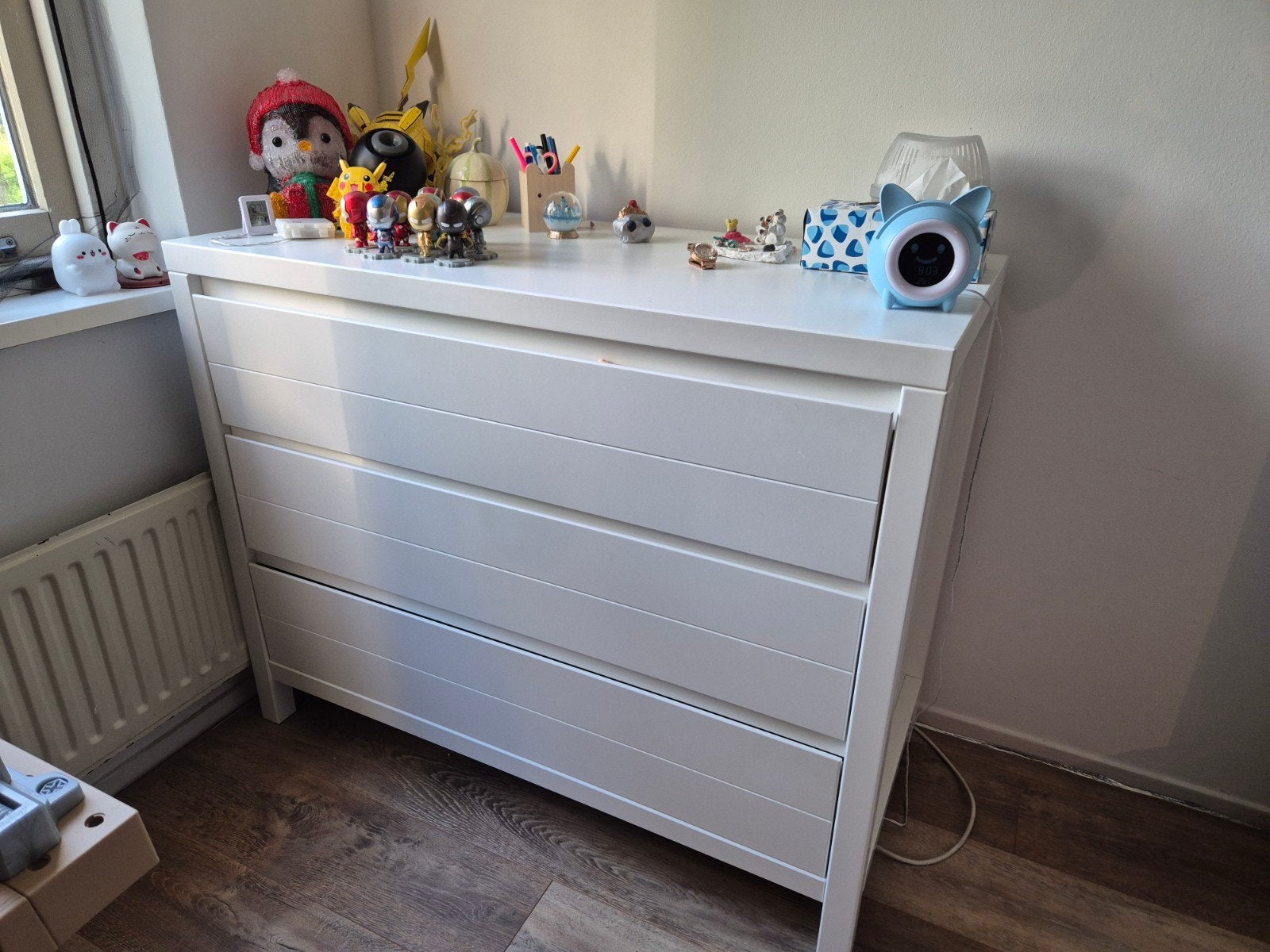 Europe Baby Atlantic Commode verschoon met 3 softclose lades, Kinderen en Baby's, Gebruikt, 50 tot 70 cm, Ophalen of Verzenden