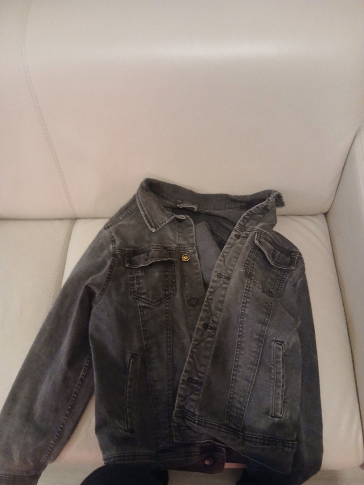 Philipp Plein Denim Jacket - Stijlvolle spijkerjas, Kleding | Heren, Overige maten, Ophalen of Verzenden, Philipp Plein, Grijs