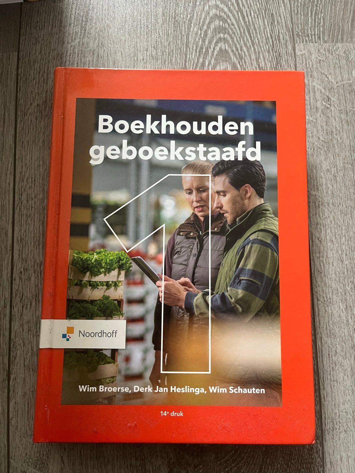 Boekhouden geboekstaafd 1 theorieboek - Gloednieuw, Ophalen of Verzenden, Gamma, Nieuw, MBO
