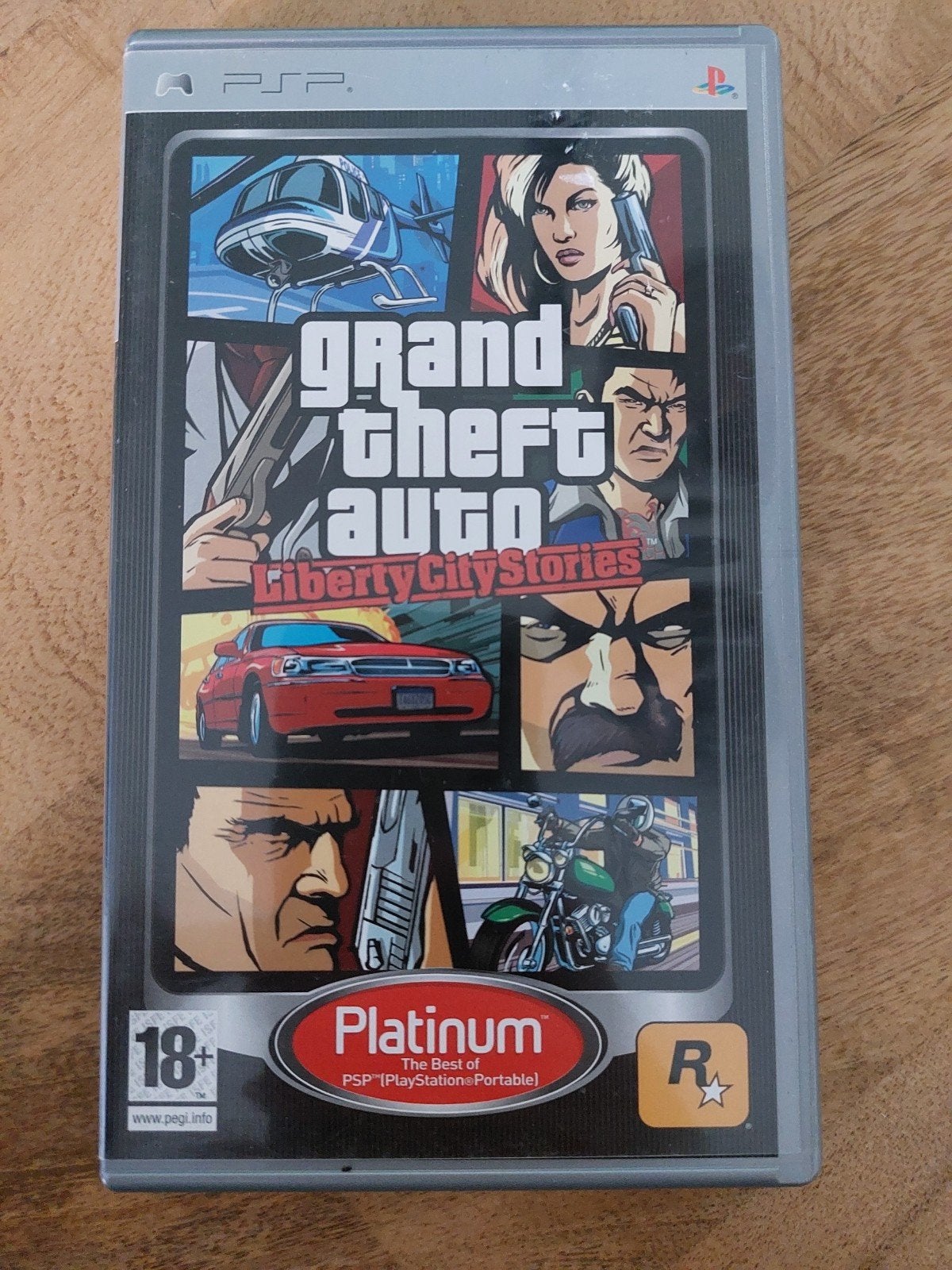 Grand Theft Auto: Liberty City Stories PSP Platinum, Avontuur en Actie, Gebruikt, Vanaf 18 jaar, 1 speler