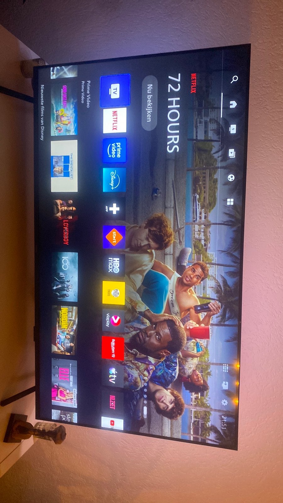 Philips 4k TV, Audio, Tv en Foto, Televisies, Ophalen, Philips, 50 Hz, Zo goed als nieuw