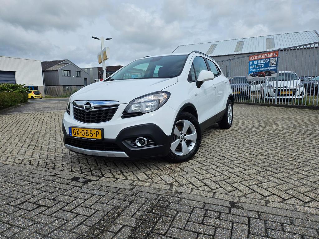 Opel Mokka 1.4 T Edition#Nap#Airco#5drs#Cruis, Voorwielaandrijving, Stof, Gebruikt, Euro 6