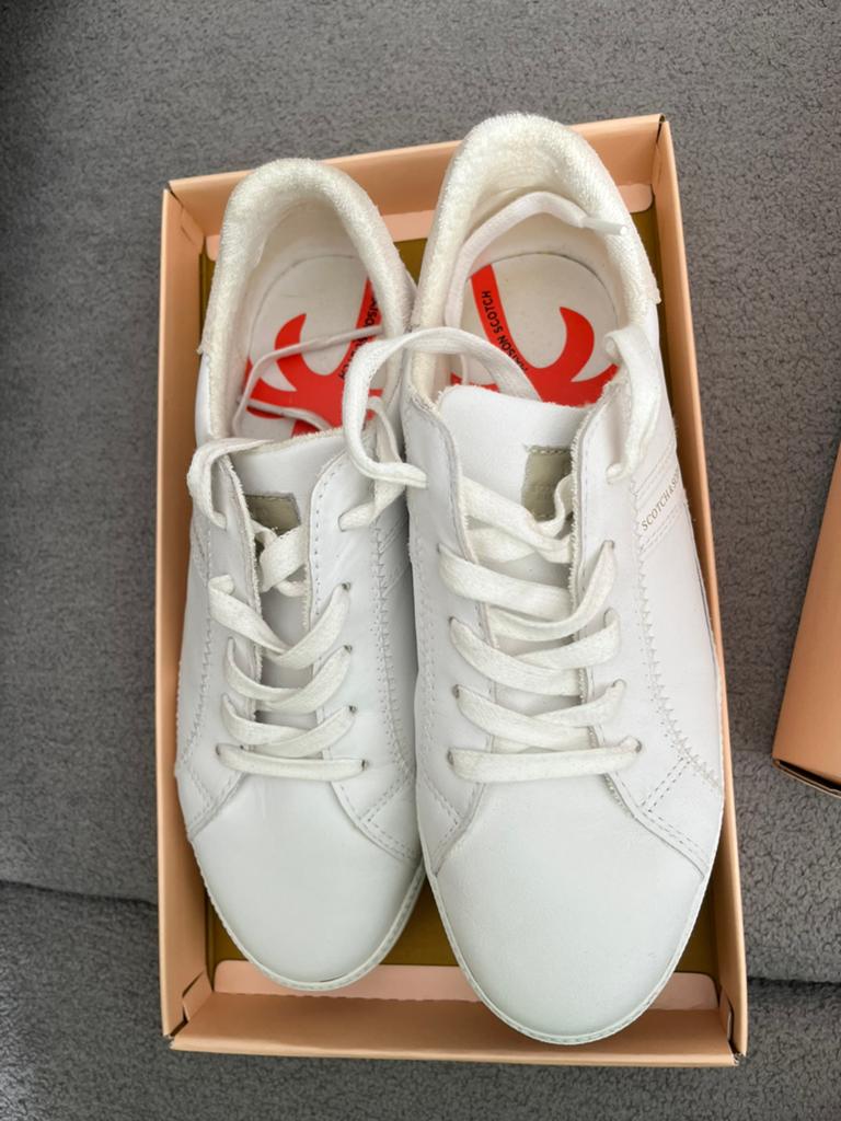 Witte Sneakers, maat 39, Scotch&Soda, Ophalen of Verzenden, Nieuw, Wit, Sneakers of Gympen