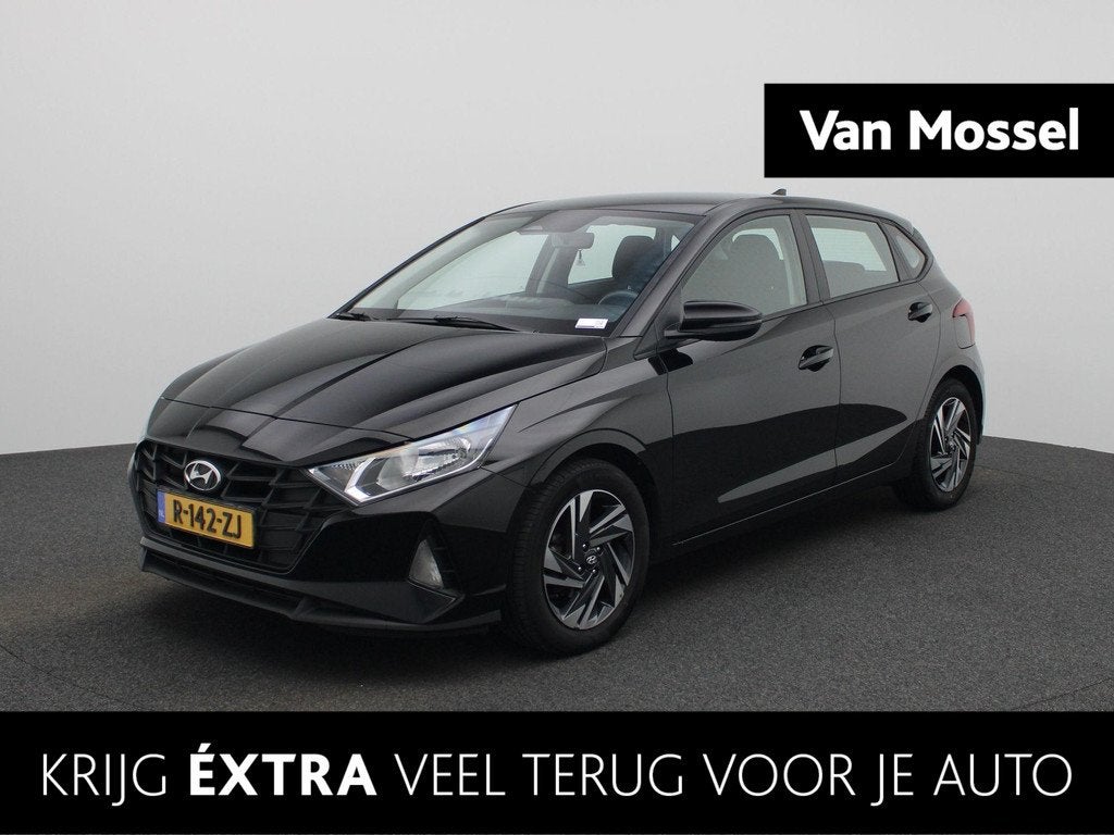 Hyundai i20 1.2 MPI Comfort | Apple Carplay/Android Auto | C, Auto's, Hyundai, 12 maanden, Euro 6, 4 cilinders, Zwart