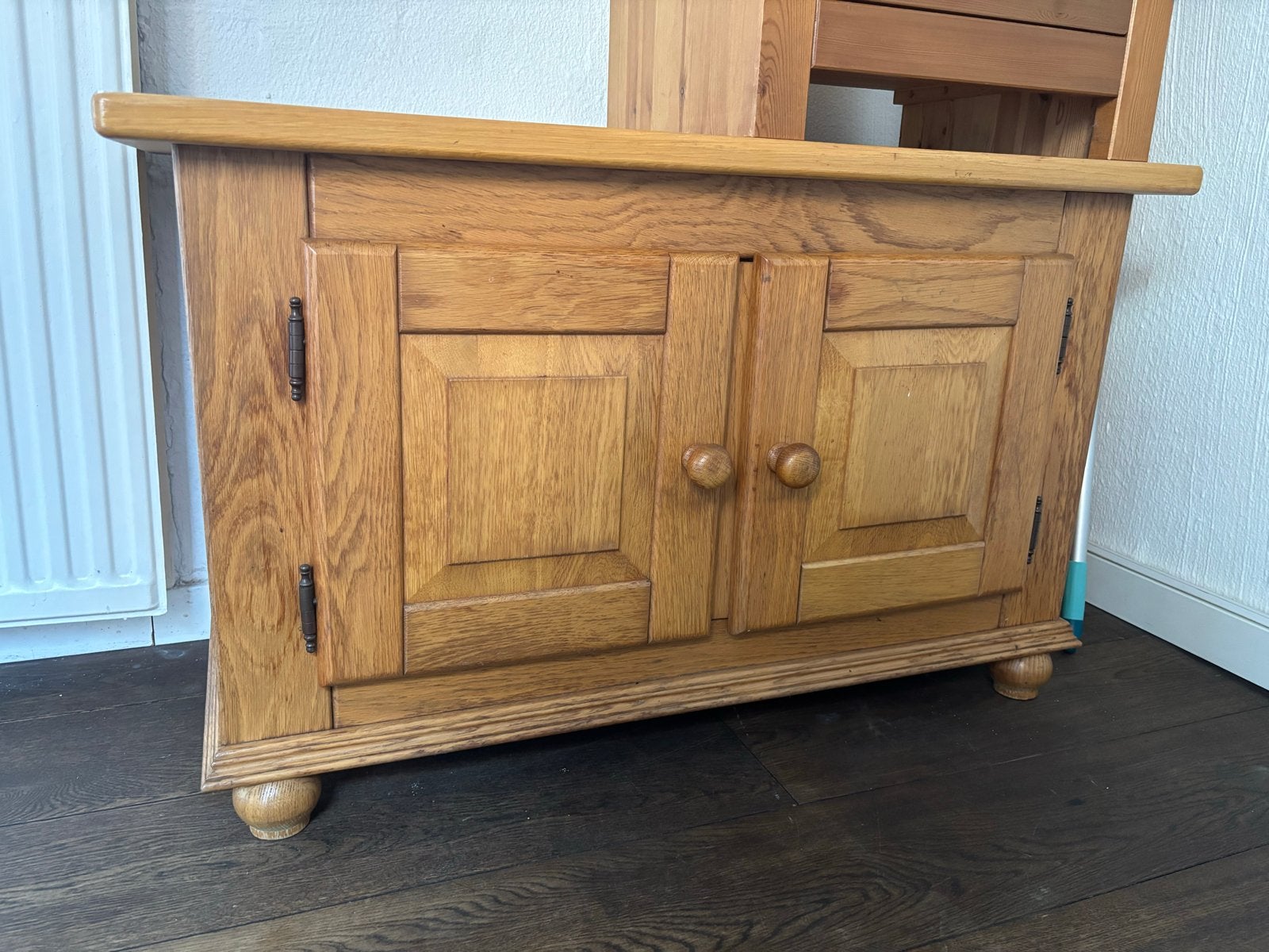 Massief eiken kastje 45x100x60 cm, Huis en Inrichting, Kasten | Overige, Ophalen, Gebruikt