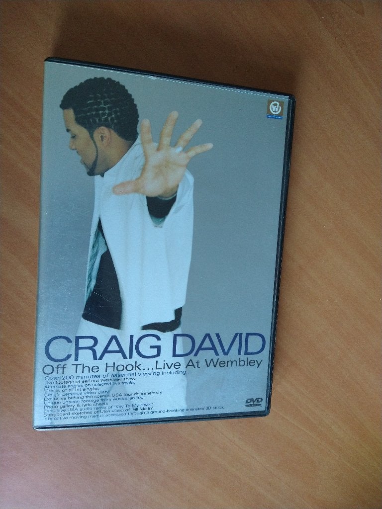 DVD CRAIG DAVID - OFF THE HOOK, Vanaf 12 jaar, Ophalen of Verzenden, Zo goed als nieuw
