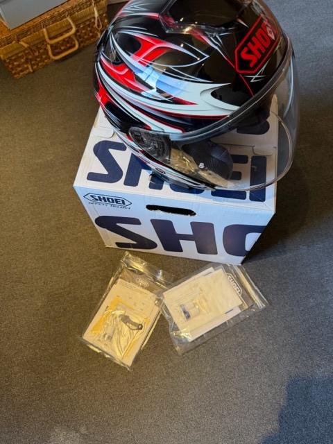 Shoei Cruise I helm (59-60) – unieke Airbrush + Cardo, M, Dames, Jethelm, Ophalen of Verzenden