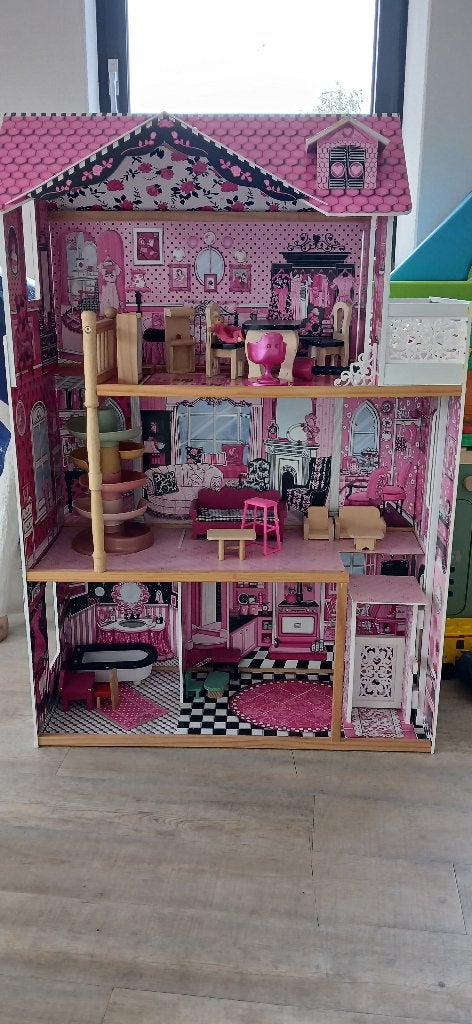 Poppenhuis, Kinderen en Baby's, Speelgoed | Poppenhuizen, Ophalen, Gebruikt, Poppenhuis
