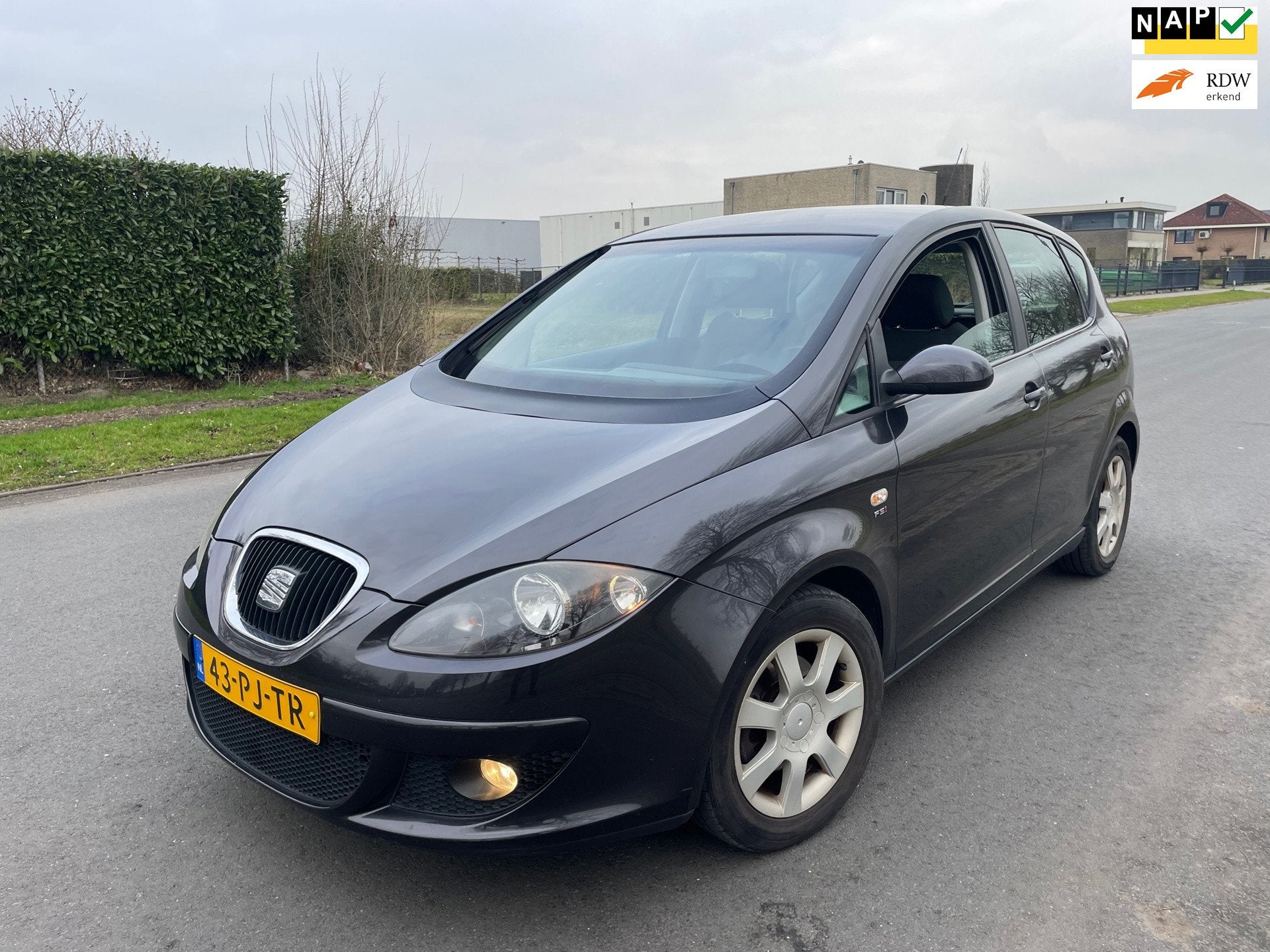 Seat Altea 2.0 FSI Stylance MET WERK!, Auto's, Seat, Voorwielaandrijving, Dealer onderhouden, Gebruikt, Zwart
