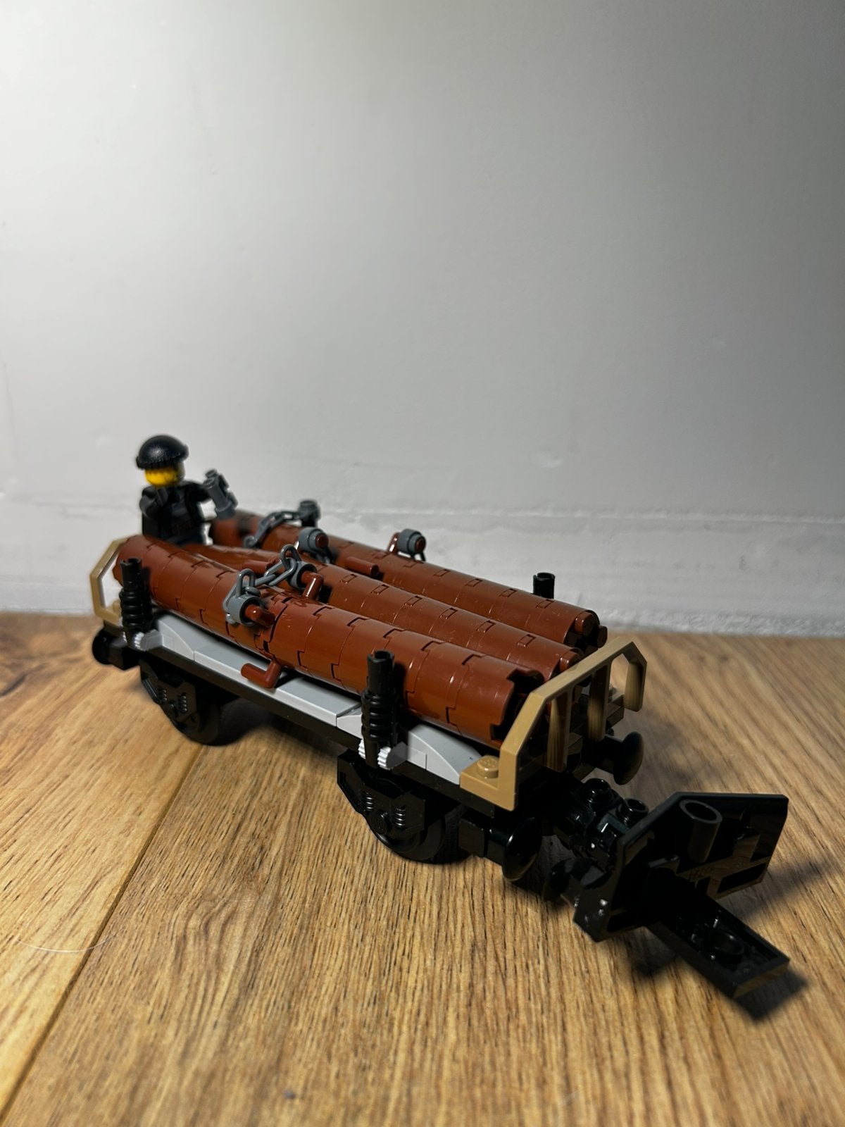 Lego trein boomstamwagon, Kinderen en Baby's, Ophalen of Verzenden, Zo goed als nieuw