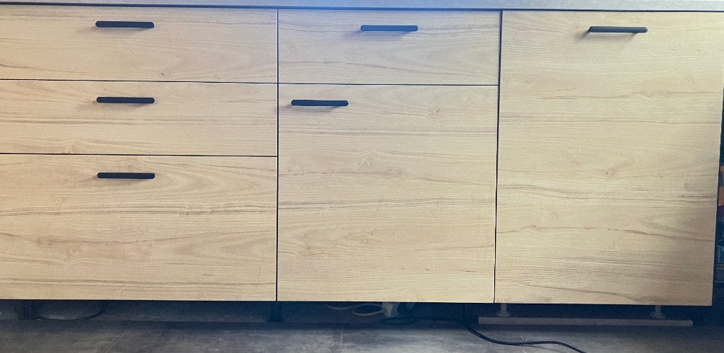 Keuken ladefronten, gootsteenkastdeur en vaatwasserdeur, Huis en Inrichting, Ophalen, Meerkleurig, Zo goed als nieuw, 200 cm of meer