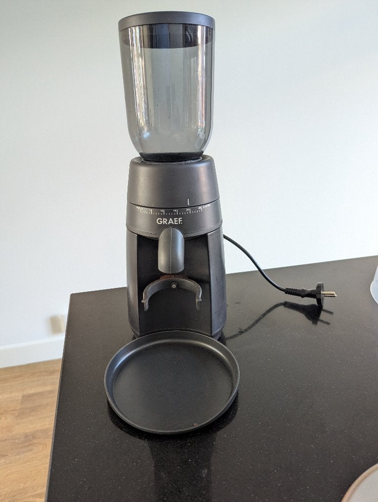 Graef Koffiemolen / Boonenmolen (Zwart) – Uitstekende staat, Ophalen, Zo goed als nieuw, Overige modellen