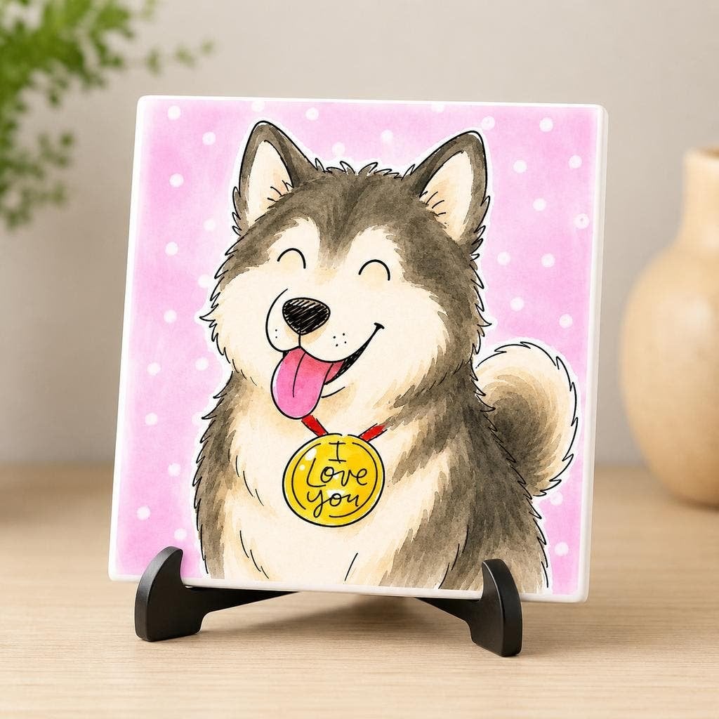 Alaska Malamute Tegel - Blond Stijl, Dieren en Toebehoren, Verzenden, Nieuw