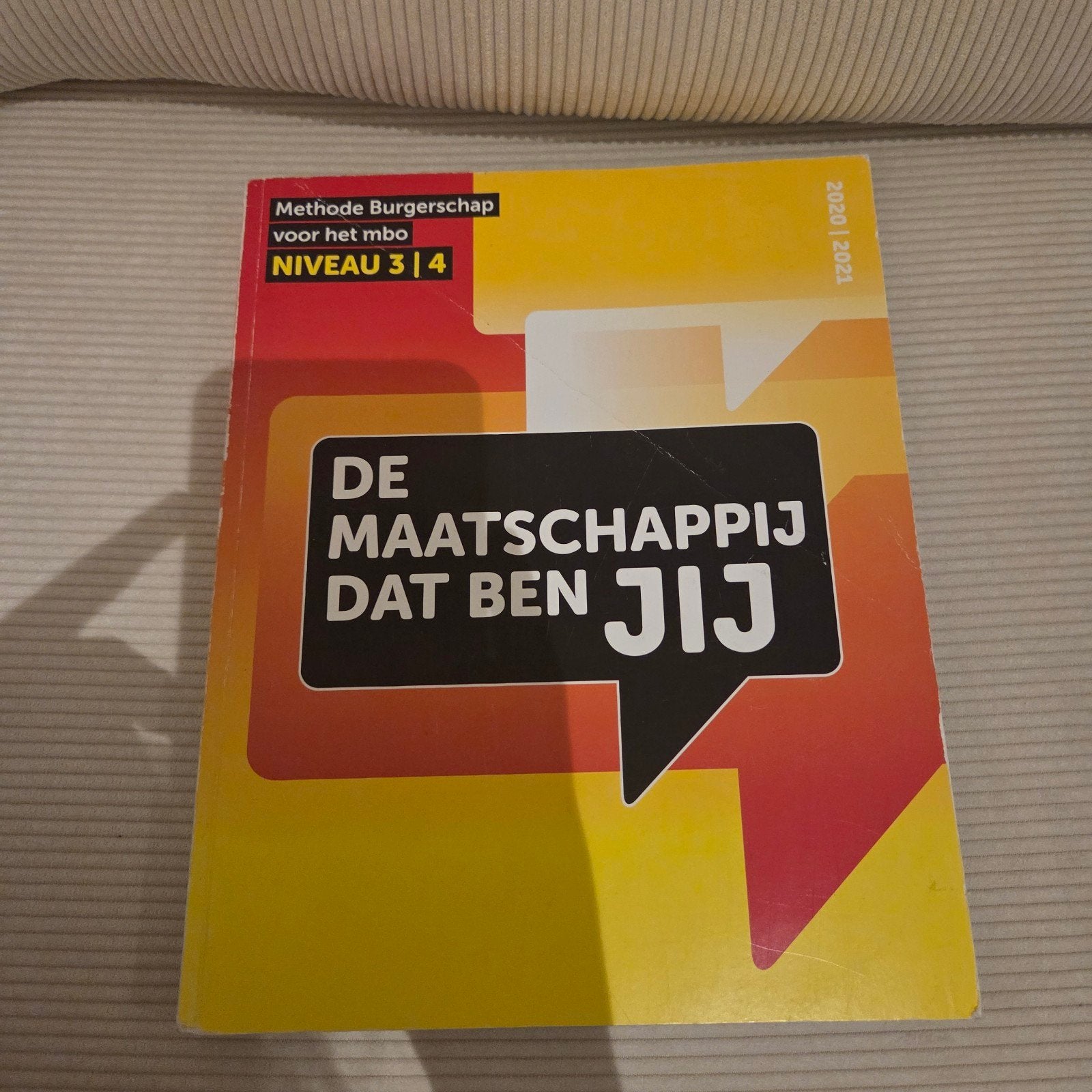 De Maatschappij Dat Ben Jij - Burgerschap MBO Niveau 3/4, Ophalen, Zo goed als nieuw, Gamma, Codename Future
