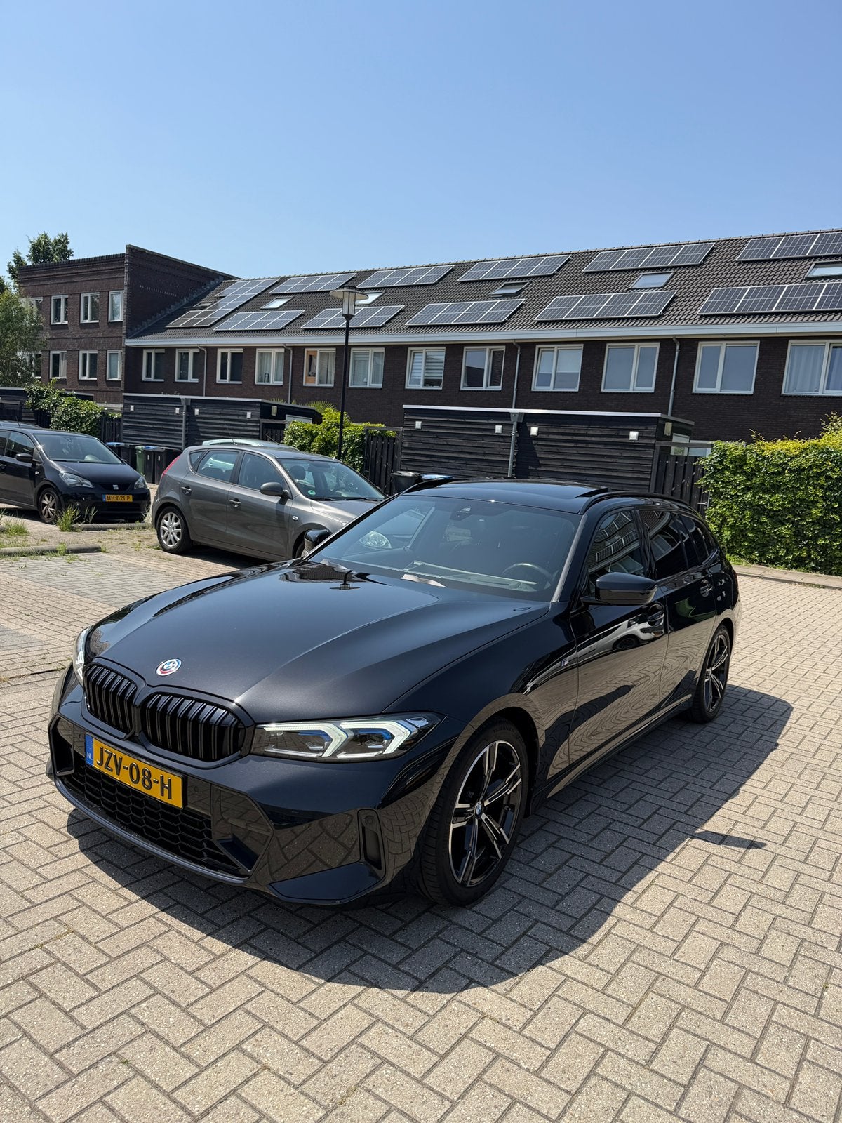 BMW 318i Harman Kardon | M Sport | BMW Garantie | Head Up, Auto's, BMW, Automaat, 1998 cc, 4 cilinders, Zwart