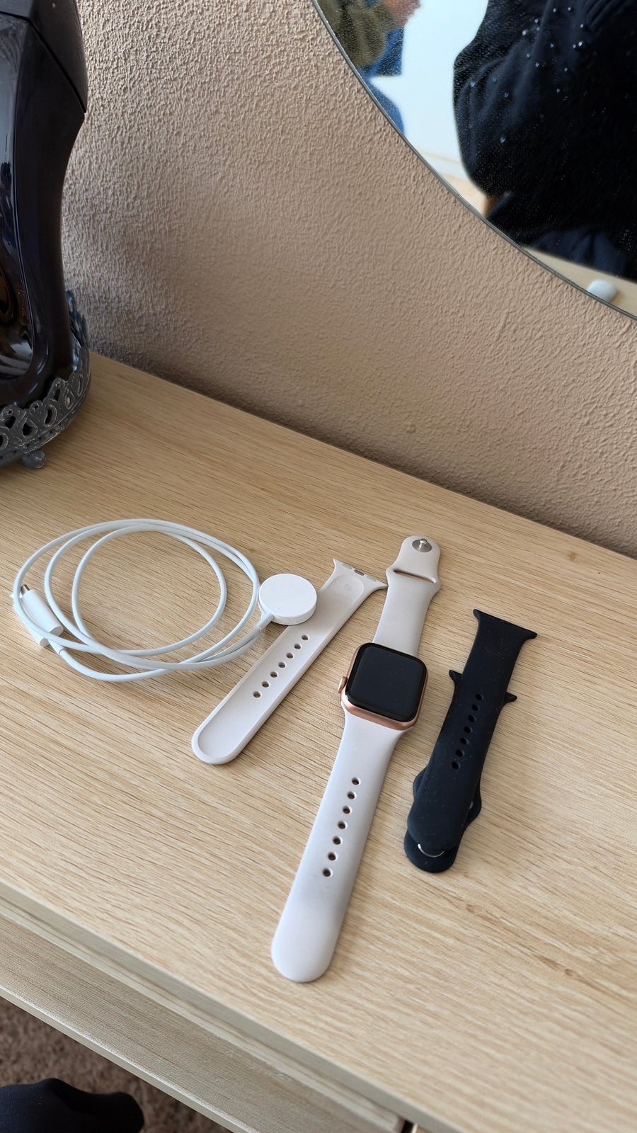 Apple Watch, Ophalen, Zo goed als nieuw, Zwart, IOS