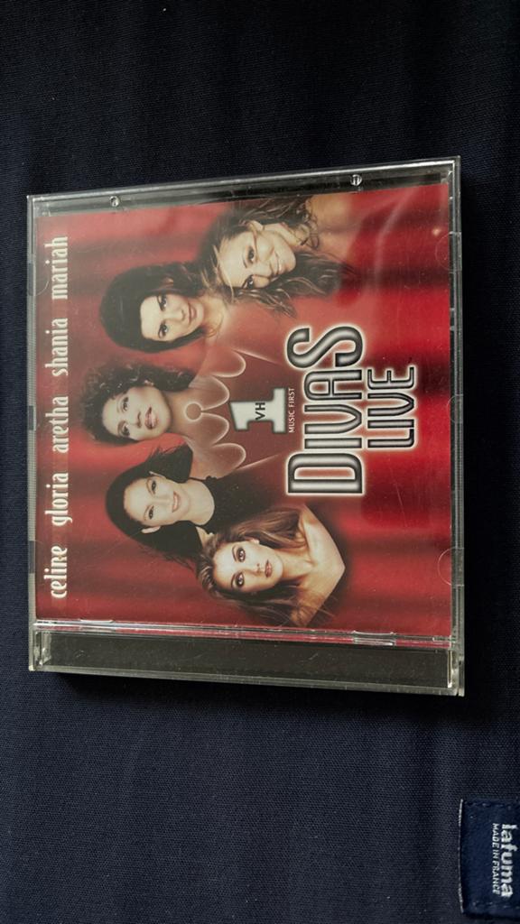 VH1 Divas Live CD - Celine, Mariah, Shania, Gloria, Aretha, Ophalen of Verzenden, Zo goed als nieuw