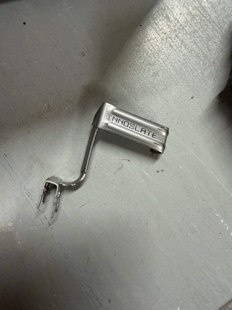 Euro panhaak Monier, voor dakpan type Horizon /  innoslate, Ophalen of Verzenden, Nieuw, Overige typen, Rvs