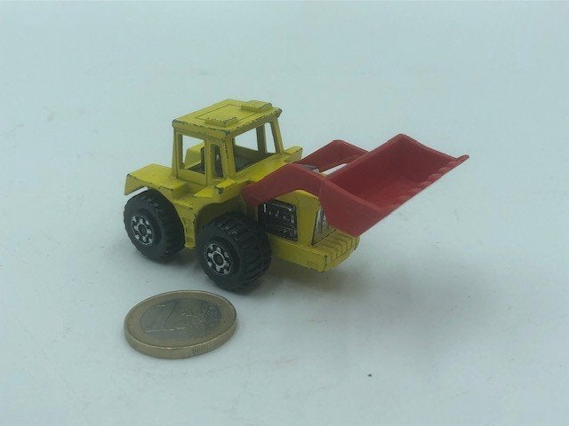 Tractor Shovel Geel/Rood, Matchbox SuperFast by Lesney, Hobby en Vrije tijd, Modelauto's | Overige schalen, Ophalen of Verzenden