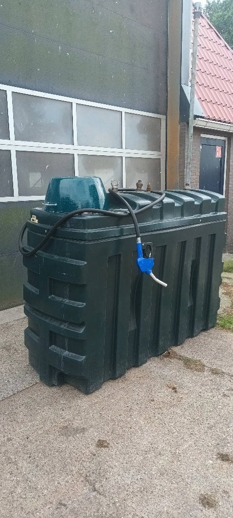 Dieseltank kunststof dubbelwandig 1100 ltr, Ophalen, Gebruikt