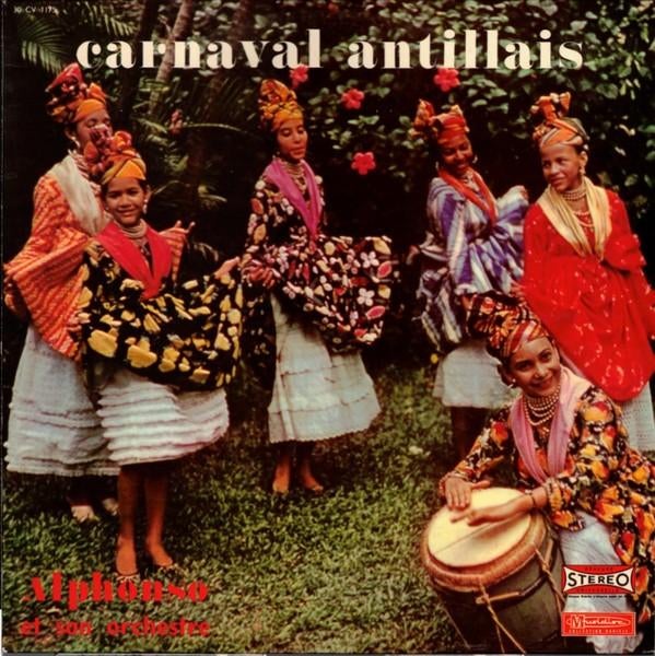 LP - ANTILLEN - Alphonso Orchestre – Carnaval Antillais, Cd's en Dvd's, Ophalen of Verzenden, Zo goed als nieuw, 12 inch, Latijns-Amerikaans