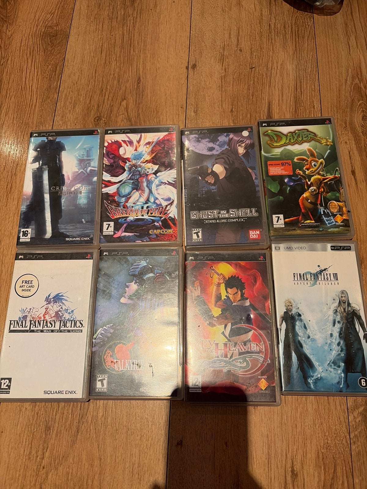 8 PSP spellen - Diverse genres, goede staat, Avontuur en Actie, Gebruikt, 1 speler, Ophalen of Verzenden