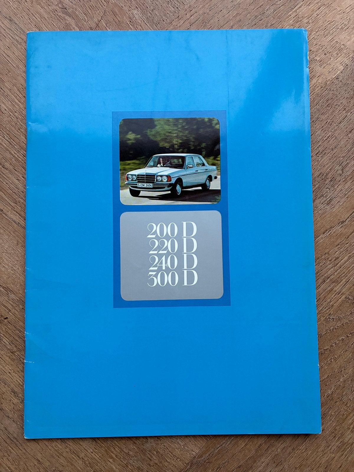 Mercedes-Benz W123 diesel brochure 7/76, Verzenden, Zo goed als nieuw, Mercedes