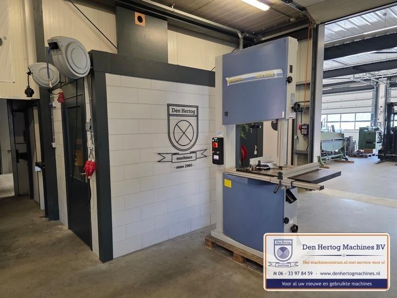 HBS 800 N lintzaagmachine bandzaagmachine houtbewerking 400V, Ophalen, Zo goed als nieuw, 30 tot 70 mm, Lintzaag