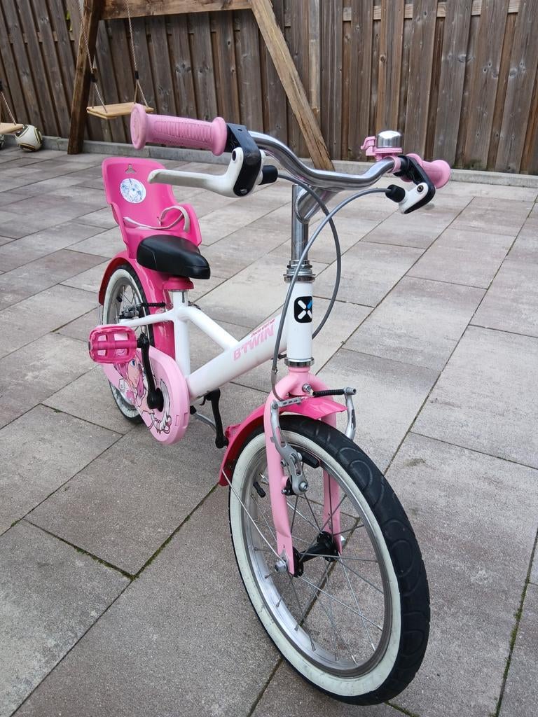 16 inch meisjesfiets, Ophalen of Verzenden, Gebruikt, 16 inch