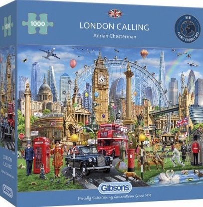 Gibsons - London Calling - 1000 stukjes, Ophalen of Verzenden, 500 t/m 1500 stukjes, Nieuw, Legpuzzel