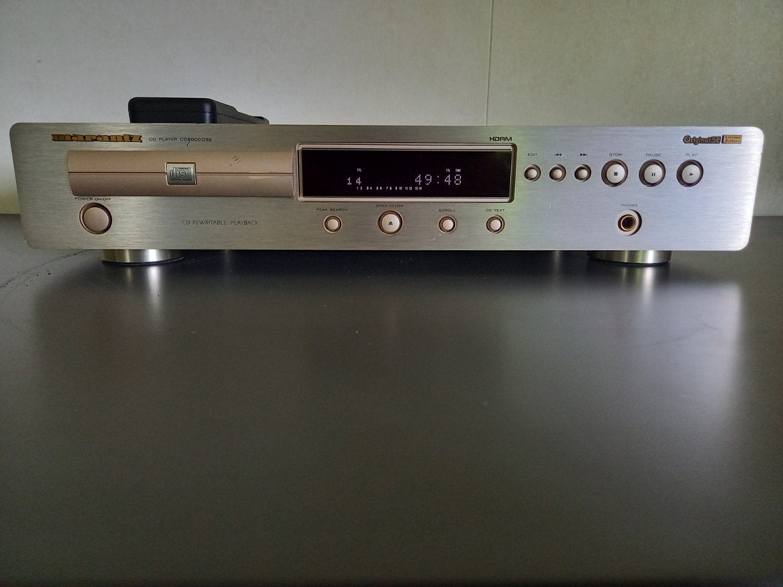 MARANTZ CD6000 OSE LIMITED EDITION / DUAL-DACS / HDAM + A.B., Ophalen of Verzenden, Gebruikt, Marantz